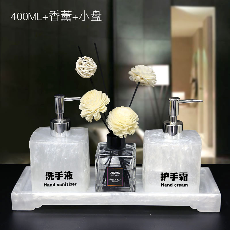 Bathroom Hotel Home Hand Sanitizer Bottle Pressed Bathroom body lotion Bath Lotion Shampoo empty bottle lotion Split Bottle Suit
