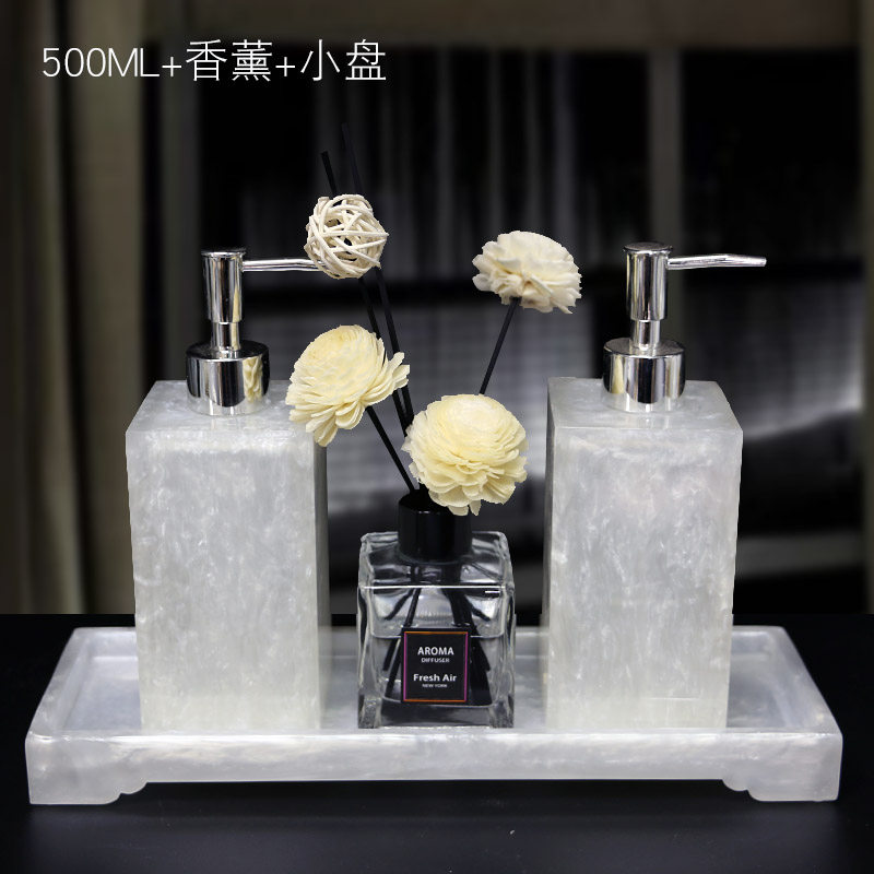 Hotel handwashing bottle press bathroom soap baking baking bottle lotion packing package package
