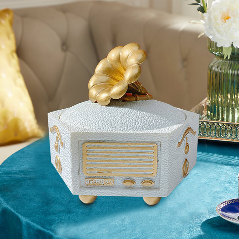 Retro American with lid Tobacco Ashtray Home Living Room Creative Pendulum office Light Extravagant Personality Tobacco Cylinder Anti-Fly Ash