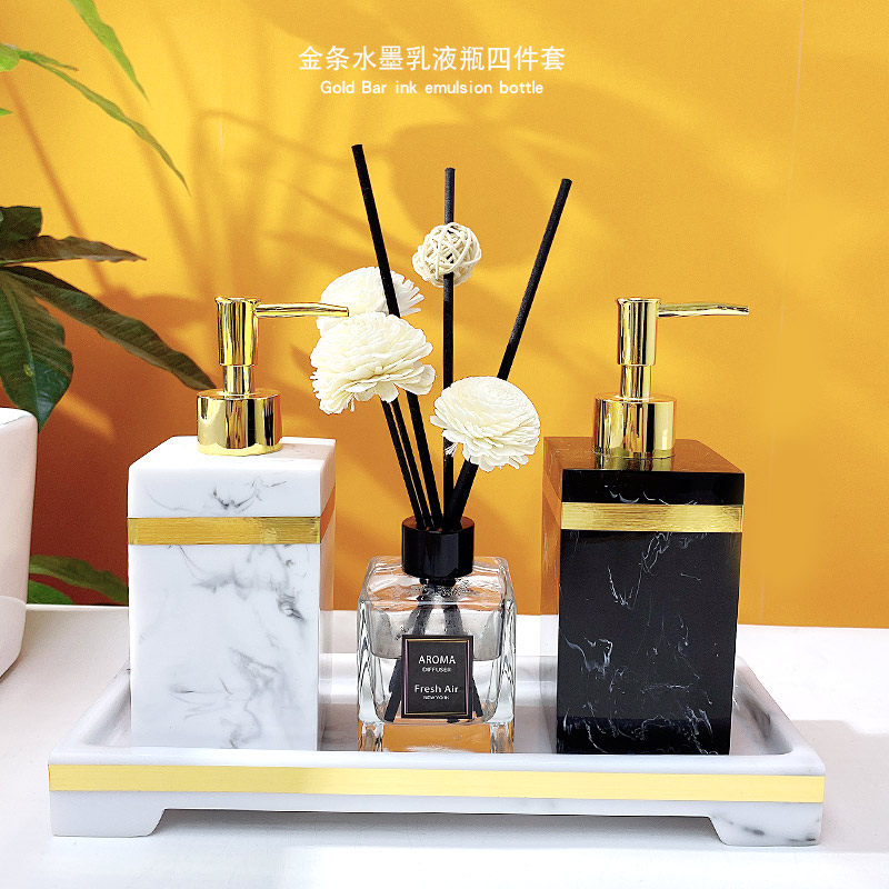 Minimalist Dispensing Lotion Bottle Home Hotel Hand Sanitizer Bottle Bathroom body lotion Bath Lotion Shampoo Bottle-like board room swing piece