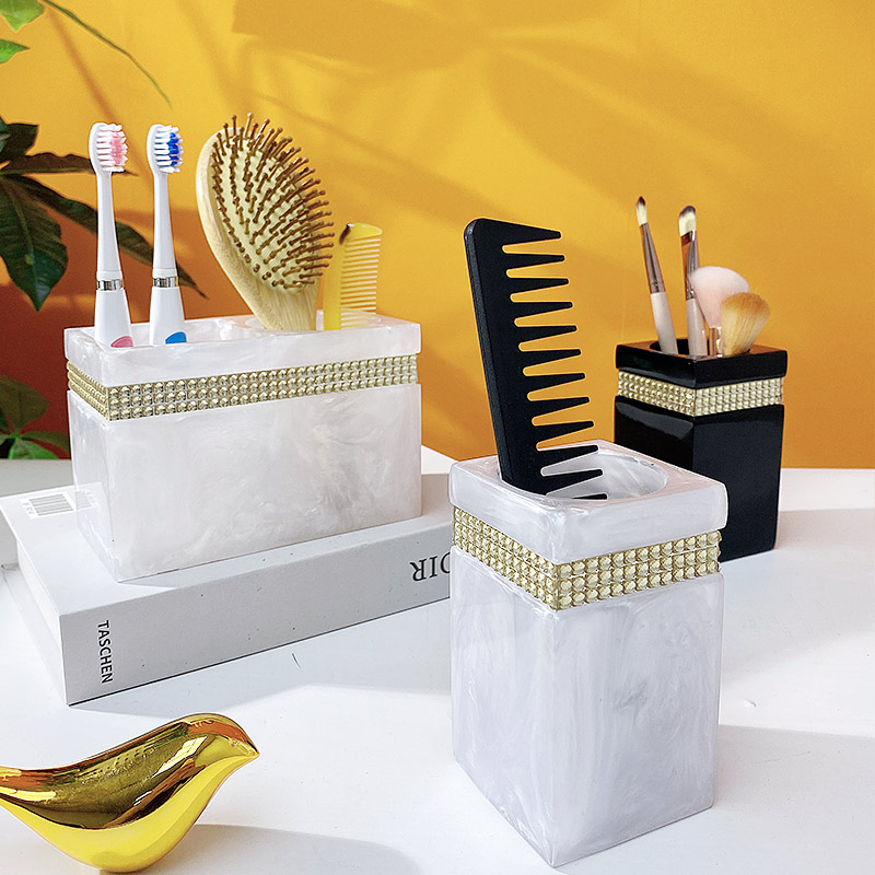 Nordic minimal stylish brush brush toilet countertop brush brush brush brush brush brush brush brush insert multi-function collection box