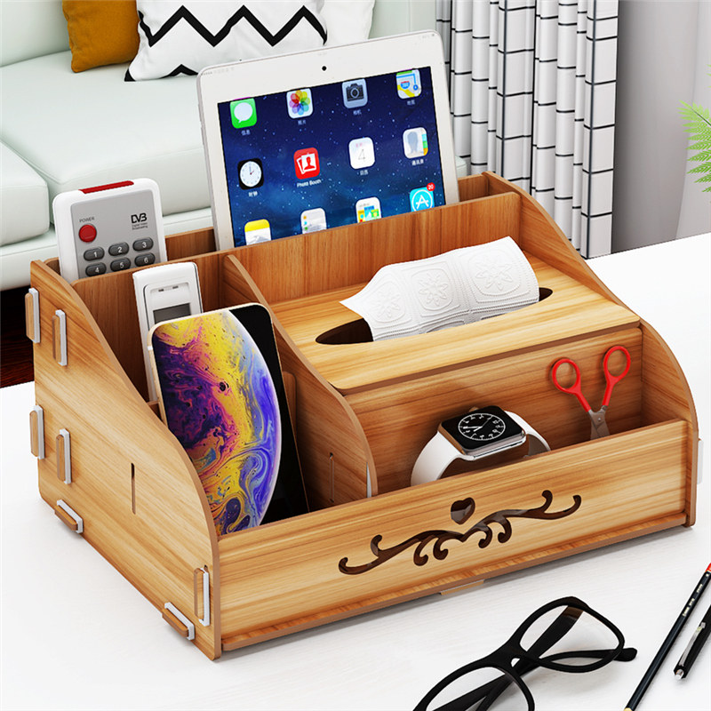 Sanitary paper multifunction desktop containing box tea table minima guest dining room Tissue Debris Finishing Remote shelf