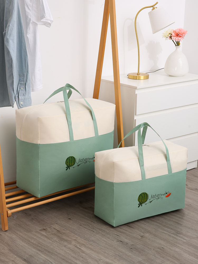 Large Capacity Canvas Moving Pack Bag Containing Bags Students Finishing Bags Big Bags Cotton Quilted Bags Quilted Bags