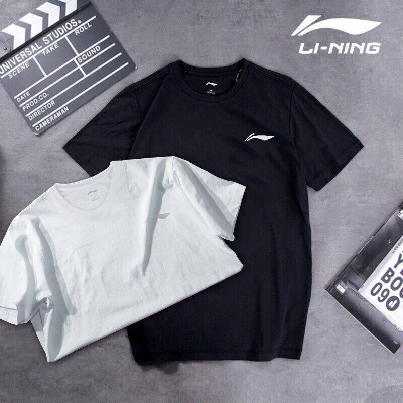 Li Ning short sleeve T-shirt Male 2022 Summer speed dry t Breathable Running Fitness Wade Tide Half Sleeve Sports Blouse