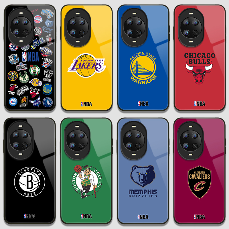 Nba Team Logos Are Suitable for Huawei Nova14 Phone Cases, Huawei Warriors, Lakers 14 Pro, Thunder, Cavaliers 13, Celtics, Suns, Nets, Knicks, High-Definition Tempered Glass with a Premium Feel