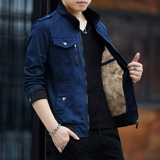 Демисезонная утепленная мужская трендовая куртка для отдыха