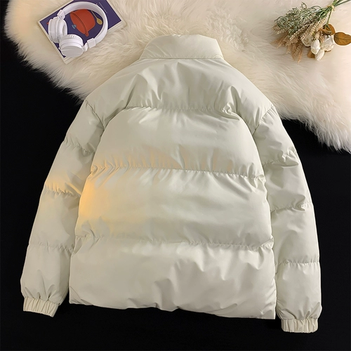 Зимняя утепленная куртка, утепленный японский пуховик, свободный крой