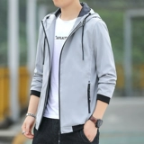 Трендовая куртка, осенняя демисезонная толстовка с капюшоном с капюшоном для отдыха, осенний сезон, оверсайз