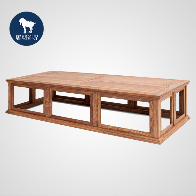 Classic Ming style furnishings in the Tang Dynasty Decoration World Classic style Mat Zen bed Zen Bed a bed with a single bed-Taobao