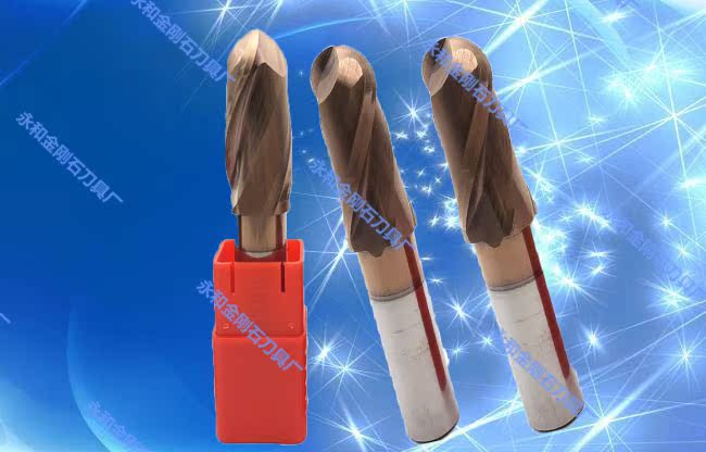 Japan KLOT60 degree integral alloy tungsten steel ball head milling cutter R4 5 5 5 5 6 5 7 7 5 8 9 10