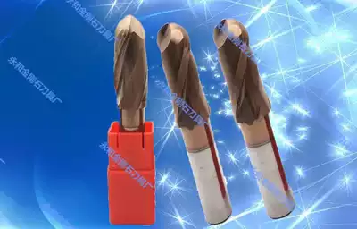 Japan KLOT60 degree integral alloy bronze coated tungsten steel ball end milling cutter r0 5 r0 6 r0 75 r1