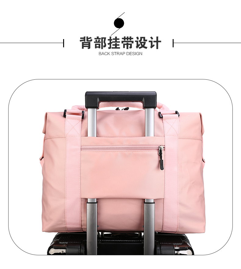 Túi hành lý vải lưới màu đỏ túi du lịch khoảng cách ngắn xách tay mang túi nữ gấp duffel túi thể thao nhẹ túi thể dục - Túi du lịch túi du lịch đẹp