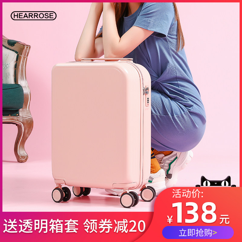 Suitcase Women's Day Department Student 24 Inch Mute Universal Wheels Large Capacity 2021 New Password Travel Pull-Lever Case