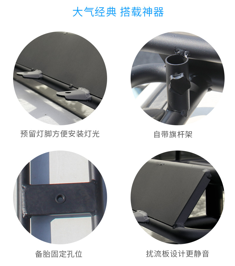 Haval H9 hợp kim nhôm mái hành lý khung xe SUV tải hành lý giá đỡ xe khung mái xe thanh ngang miễn phí cài đặt - Roof Rack giá để đồ nóc xe ô tô