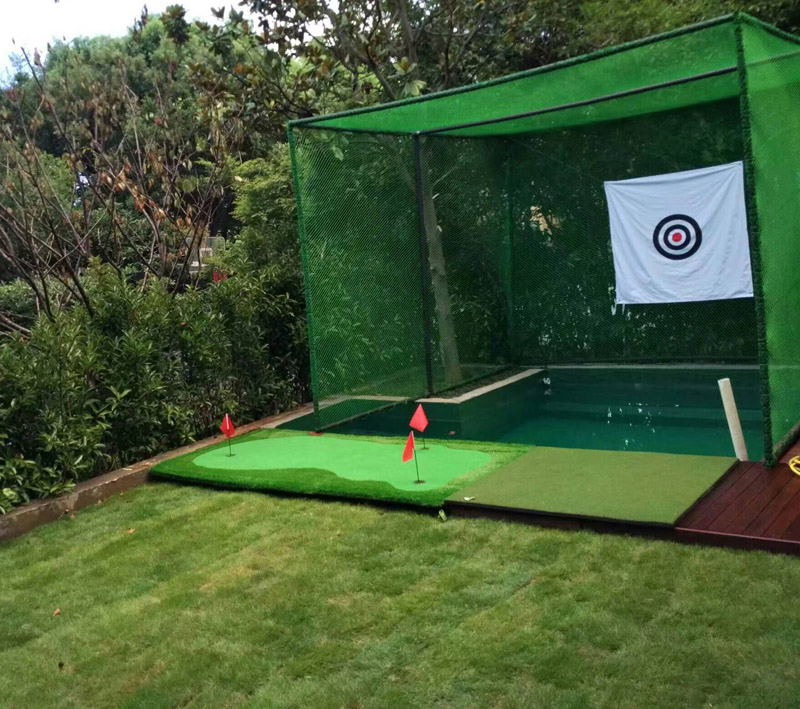 Golf tập hàng rào lưới ngoài trời thanh swing ngoài lồng đặt lồng có thể được tùy chỉnh để cài đặt giao hàng Thượng Hải tat tay chong nang