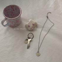 nullthing original Tu es aimé you are hanging in love with love in the universe pending necklace package