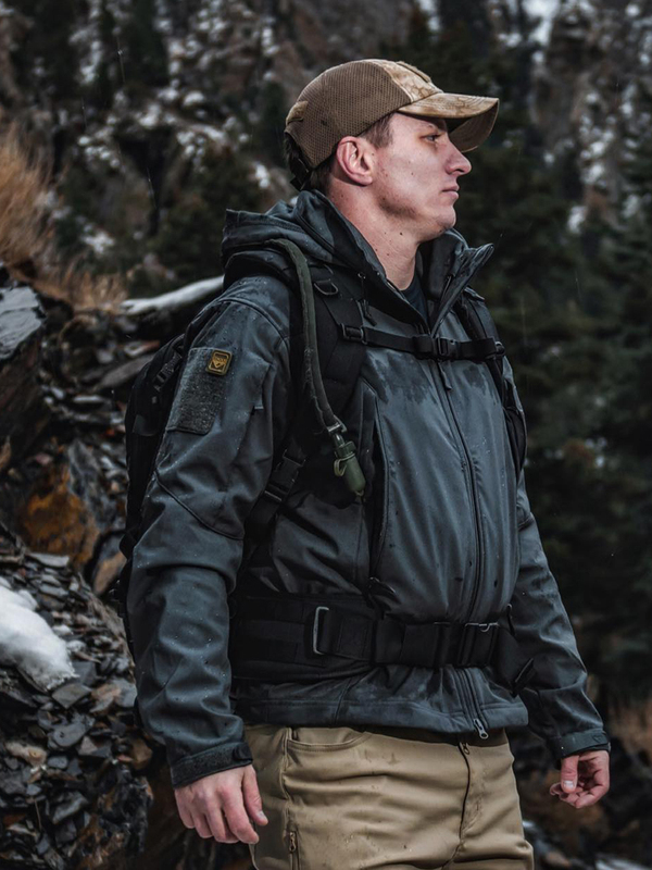American Condor Peak Tactical Softshell Outdoor Windproof Fleece Tactical Jacket Stretch Sharkskin Coat