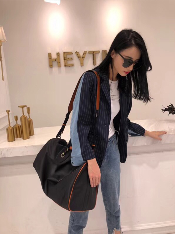 Mới đơn giản không thấm nước vải Oxford ánh sáng túi du lịch khoảng cách ngắn tay nữ đề xuất nghèo quần áo thể dục du lịch túi duffel - Túi du lịch túi du lịch kéo