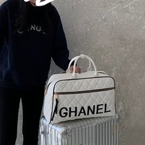 Xiaoxiang Feng Lingge travel bag female portable fashion yoga exercise fitness bag Short-distance business trip boarding luggage bag