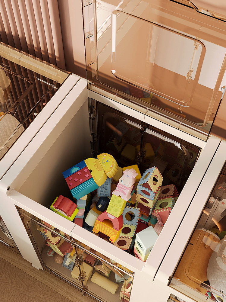 Children's Toy Storage Box, Large-Capacity Clothing Storage Basket, Doll and Plush Toy Storage Organizer, Doll Storage Bin