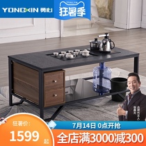 Fire stone Kung Fu tea table Office sofa combination Tempered glass creative tea table Tea table Tea table Tea table