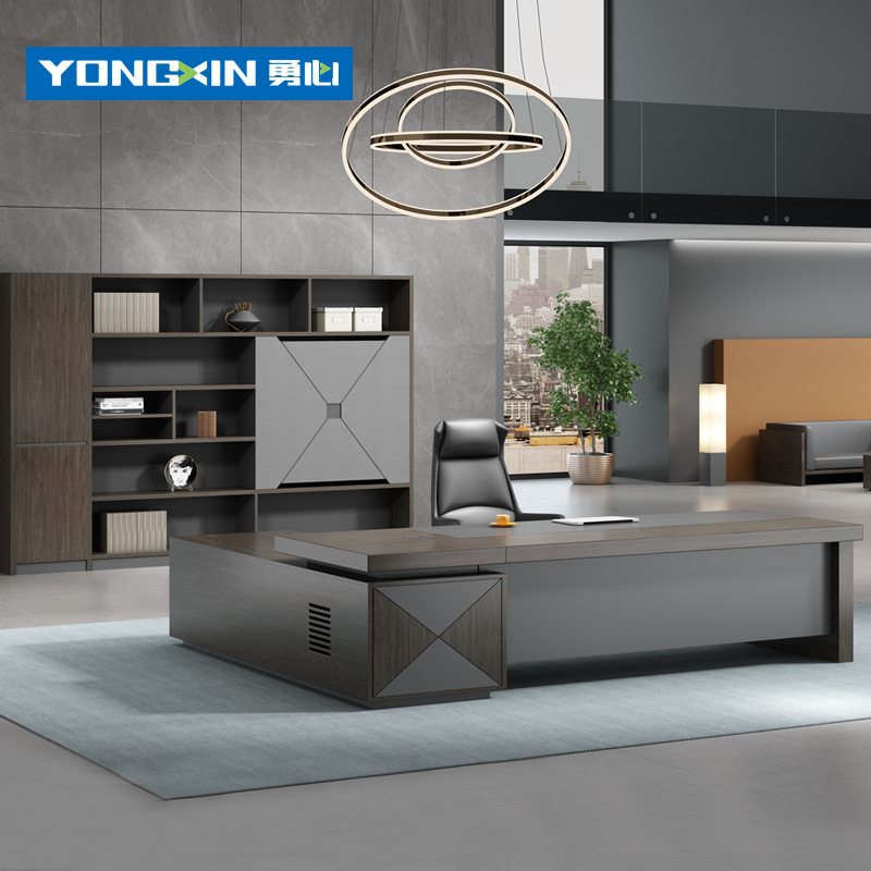 Desk boss desk simple modern president desk chair combination office furniture manager desk supervisor desk large shift desk