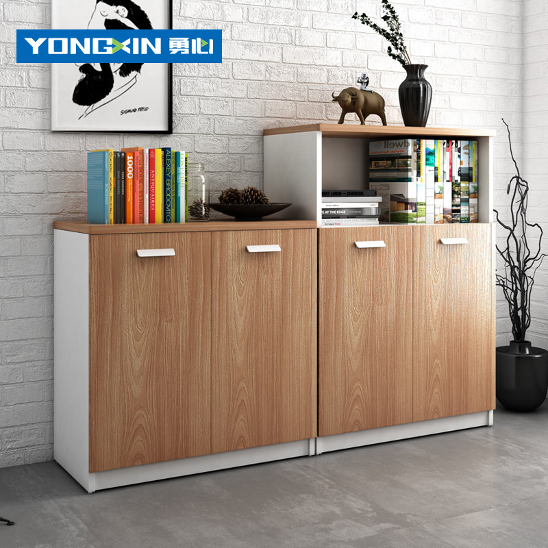 Guangzhou Office Furniture Archives Cabinet Bookcase Short Cabinet Office Cabinet Information Cabinet Wood Office Cabinet Staff