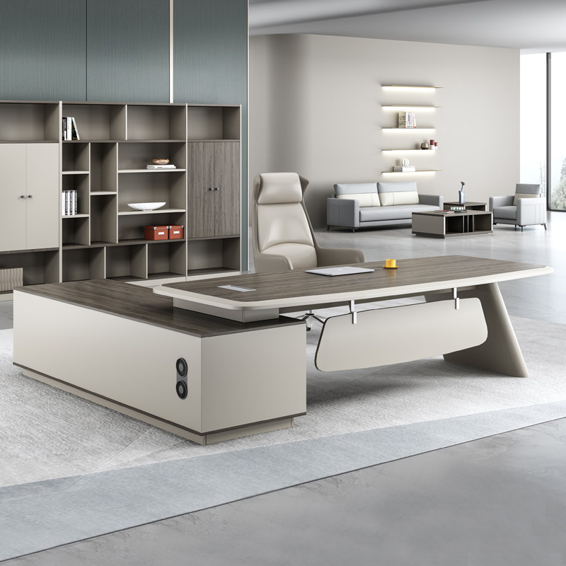 Yong Heart Boss Desk desk General Manager's Office Guangzhou Boss Big Bandai President's Desk Chair