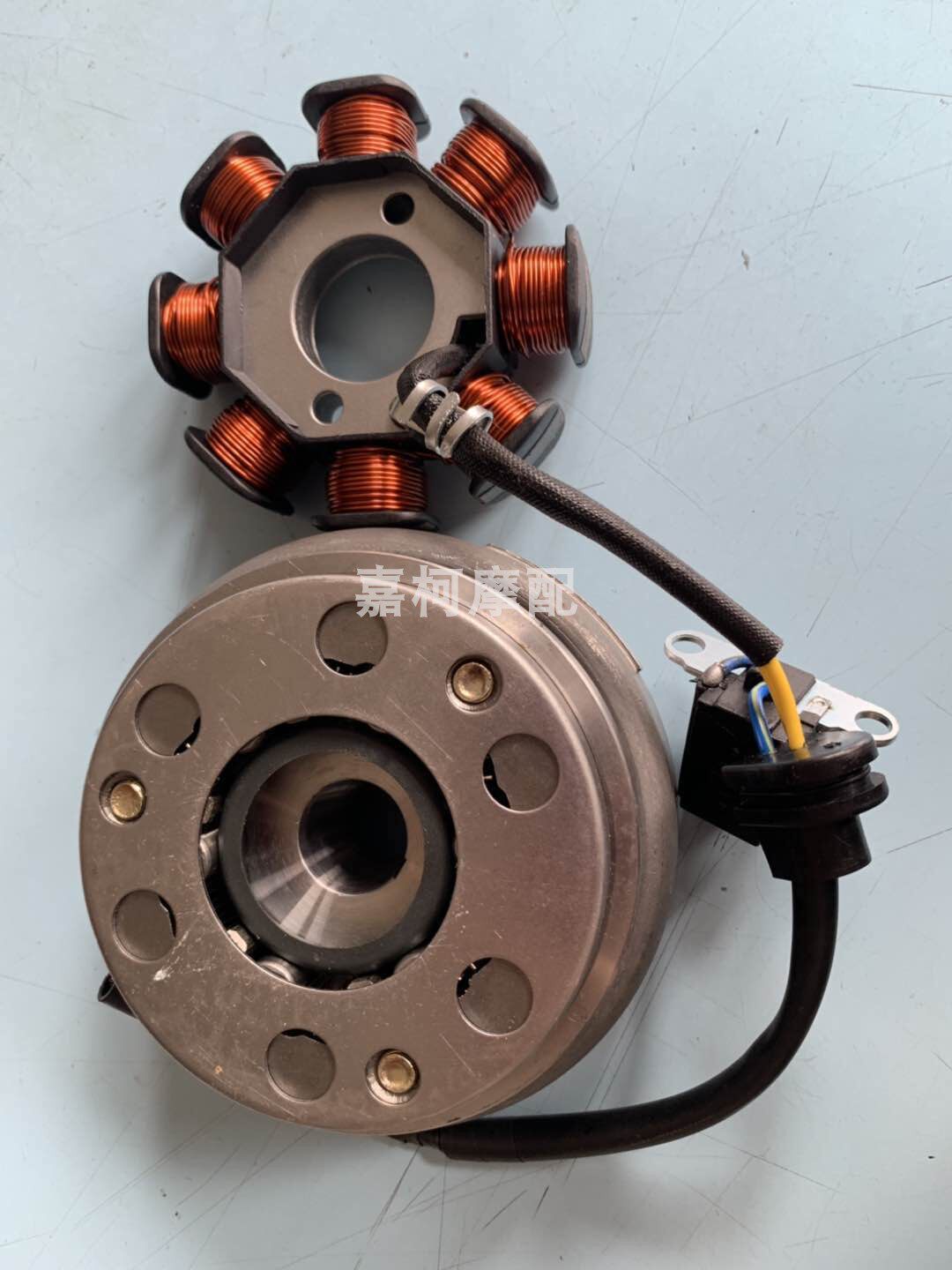 The Jialing Good Shuai 125-8 Good Jun 125-8 Magnetic motor assembly stator rotor coil magnetic cylinder assembly