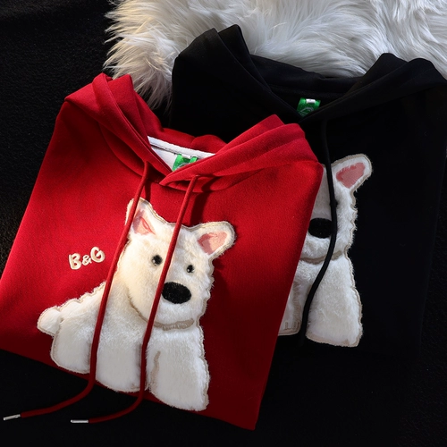 Jwneed Monroe Scotland Puppy Пара свитеров Swaters Женские осени и зимние доппульки, ставя ленивую ветровую куртку