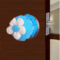 Pastoral flowers Korean style pure cotton door handle gloves round door handle gloves home fabric round door handle gloves single price