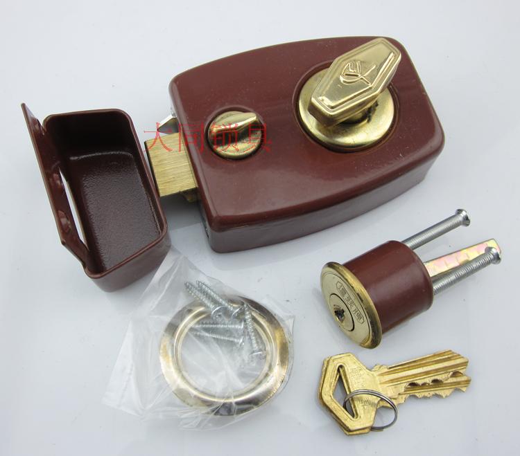 Play for Leapfrog 6262-1 Type Three Insurances Brush Sub Door Lock Double Insurance Lock Bull Head Lock 480 Lock Single Tongue Lock