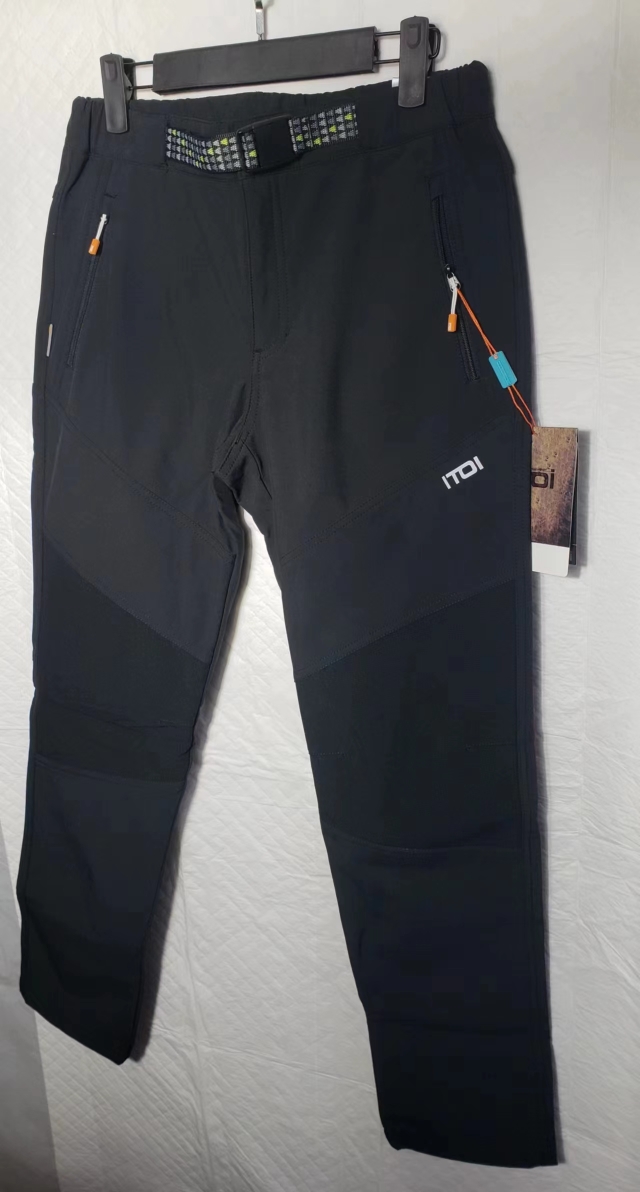 ITOI Aituo love women's soft shell long pants plus suede thin cotton pants outdoor sports pants slim down K6601 black-Taobao