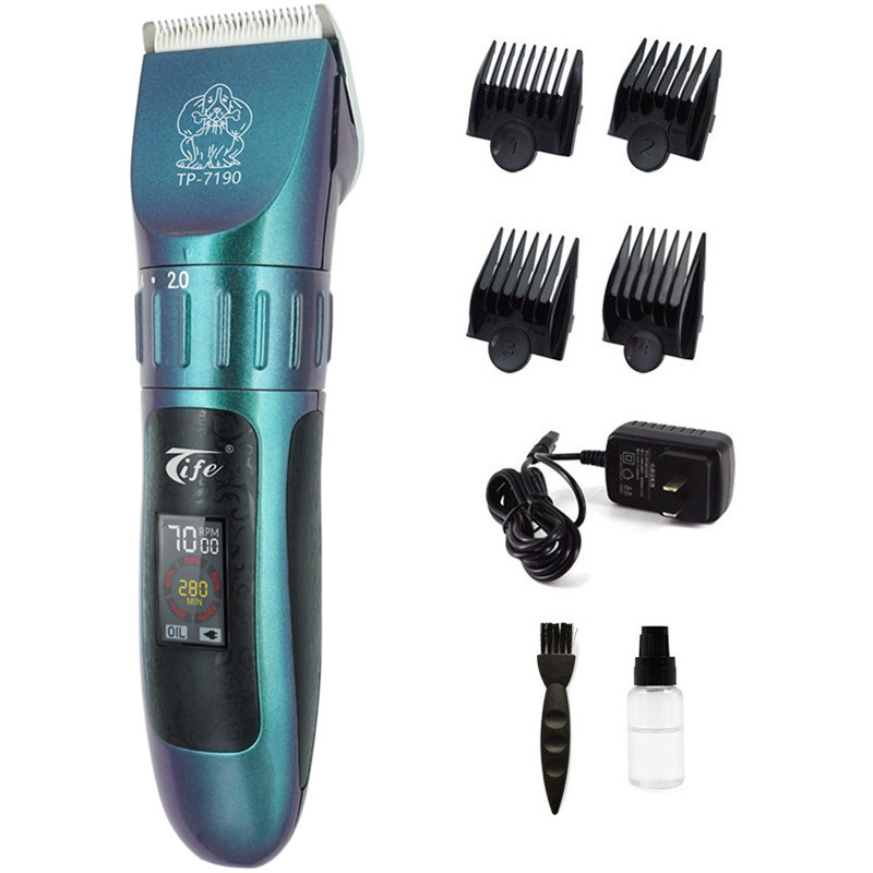 Tefeng hairdressing special fader universal electric hair clipper knife head intelligent electric hair clipper push hair clipper YC-719