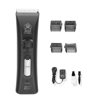 Pet dog specialized large battery shaving electric push 369mm set limit bit comb unit knife head pet store dedicated