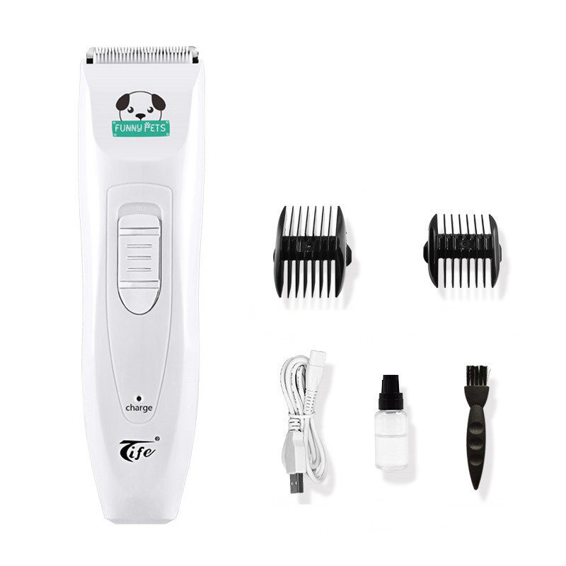 Pet Electric Pushy Cut Pooch Samoyer Shawler Rechargeable tweezers with large canine peak tp-1680