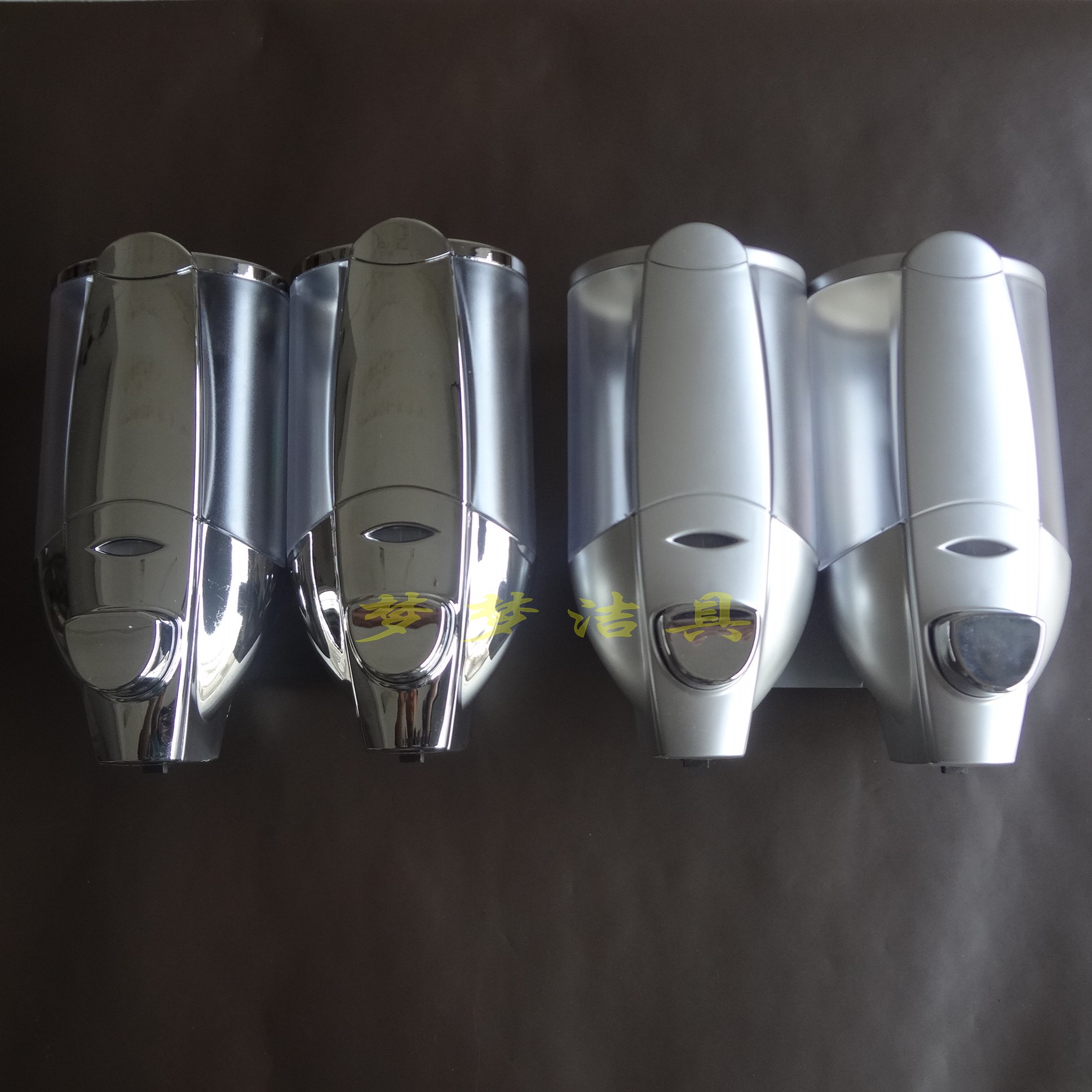 Leakproof Double Head Wall-mounted Soap Liquid Instrumental Bathroom Sanitizer Hotel Soap Dispenser Bath Lotion Box Soap Liquid box