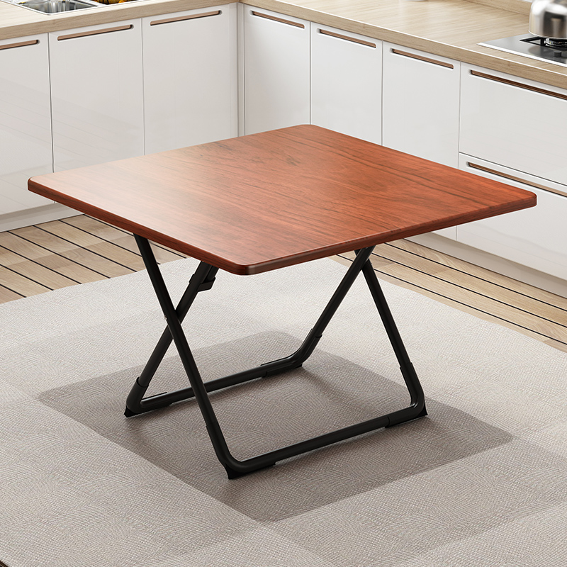 Fold Stack Table Home Simple Dining Table Small Family Dining Table Minima Square Pendulum Stall Table Portable Round Table