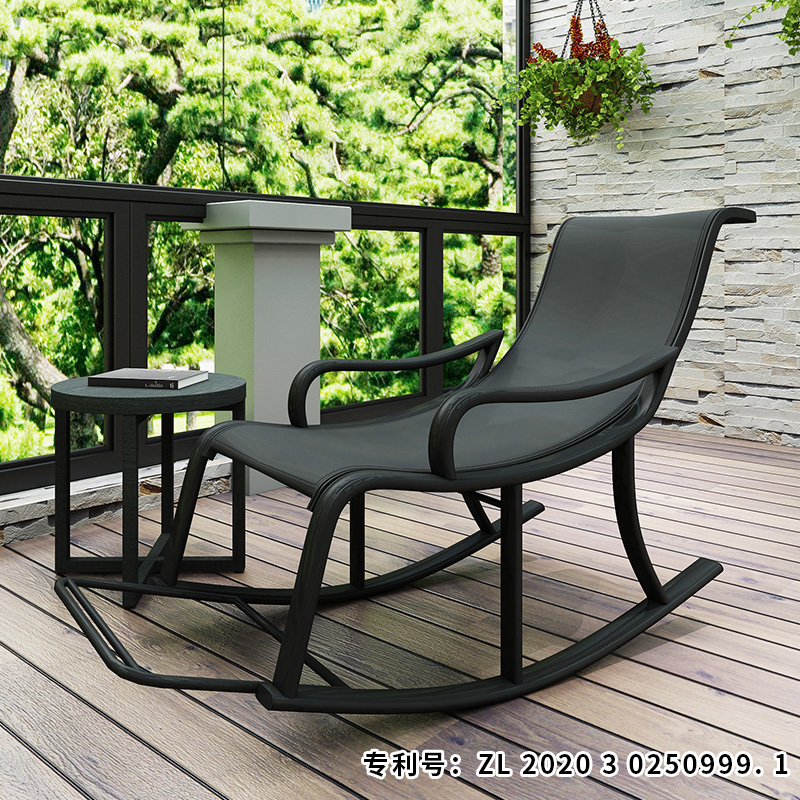 Rocking chair Home Balcony Casual Chair Sloth Rocking Chair Adult Deck Chairs Net Red Rocking Chair Adults Afternoon Nap Chair Comfort