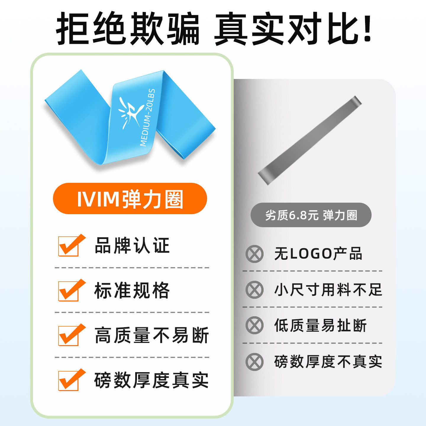 弹力带腿部力量训练抗阻力瑜伽拉力带环形弹力圈健身男康复阻力带 5