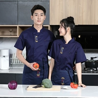 Синий, короткий рукав