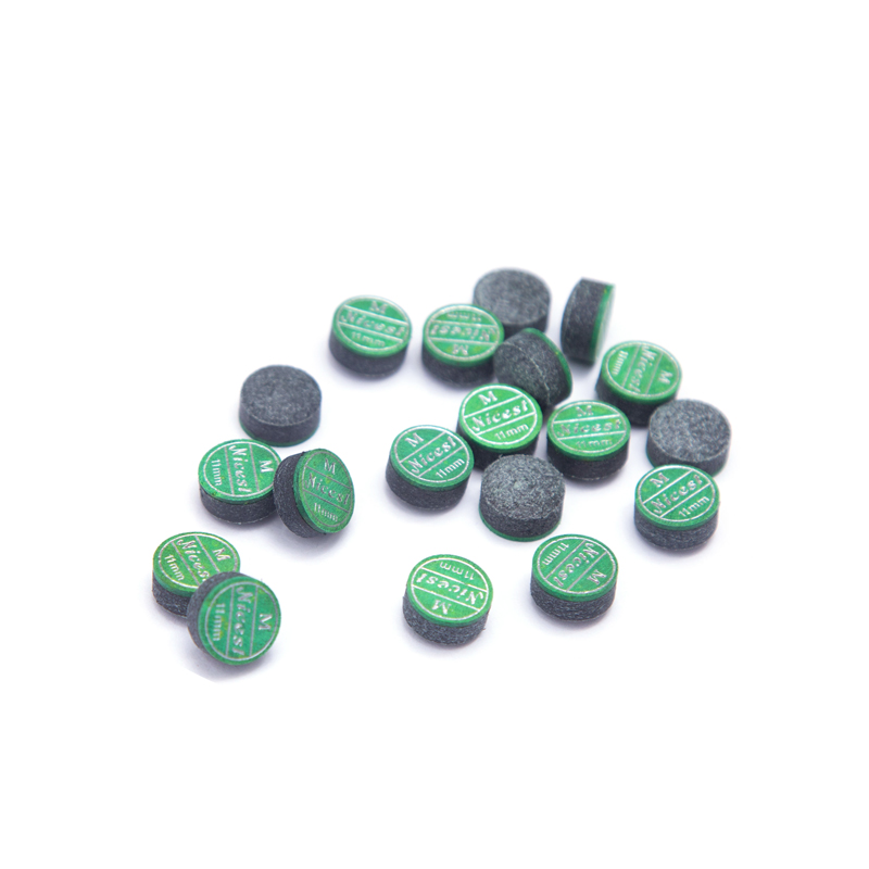 Table ball tip division head Division nook table ball small head gun head black Eight black 8MH neutral slightly hard 11mm single layer ten spacer