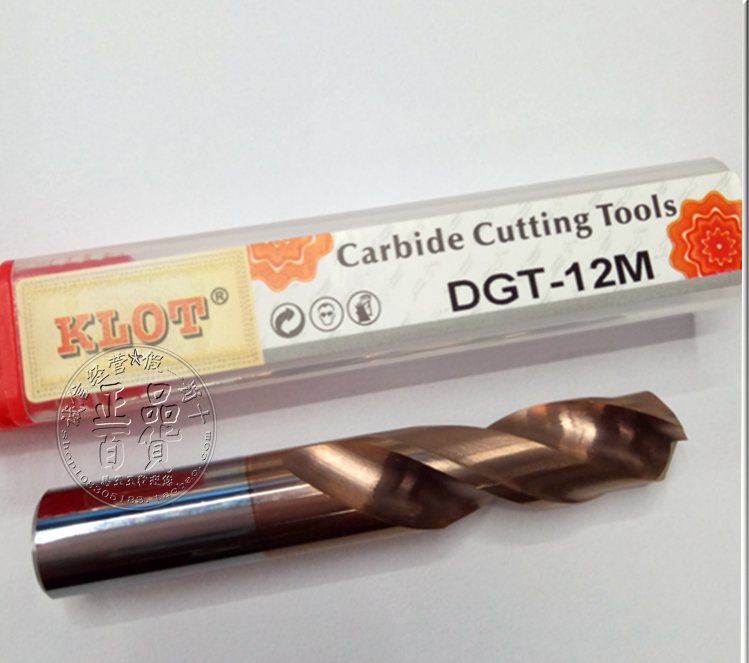 KLOT 65 degree overall alloy ancient bronze color coated tungsten steel drill bit 2 7 2 8 3 3 3 2 3 5 3 7