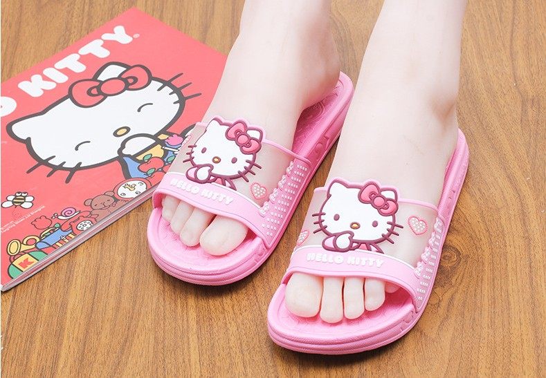 Pantoufles enfants en autre HELLO KITTY pour été - Ref 986574 Image 16