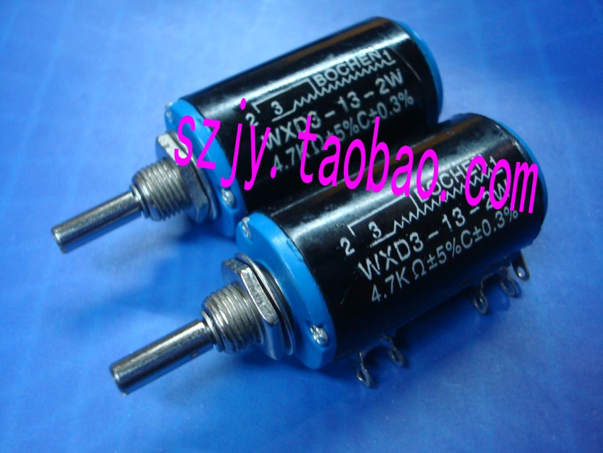 High quality multi-ring winding adjustable potentiometer adjustable resistor WXD3-13-2W 47K