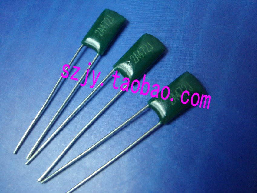 2A472J polyester fiber capacitor 472100 V model complete 4 7NF 100V spot 1000 price