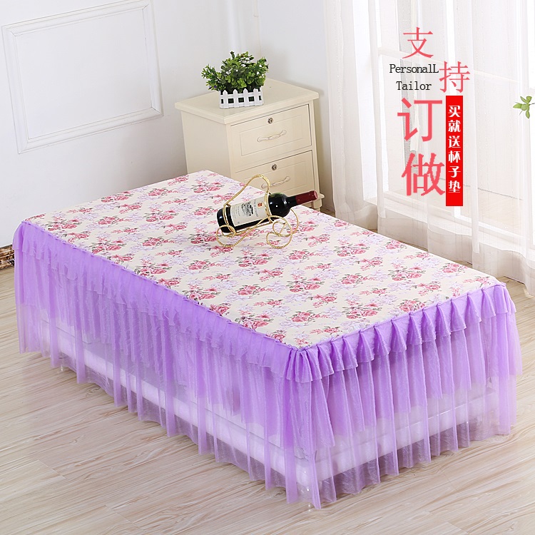 Creative Korean lace All-inclusive coffee table dust cover TV cabinet cover cloth table cloth Wedding company multi-purpose cover cloth towel