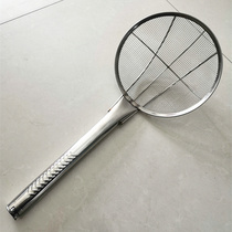 Colander large 5MM aperture fried thickened oil copy oil leakage hotel kitchen fishing noodle spoon Household stainless steel skimmer