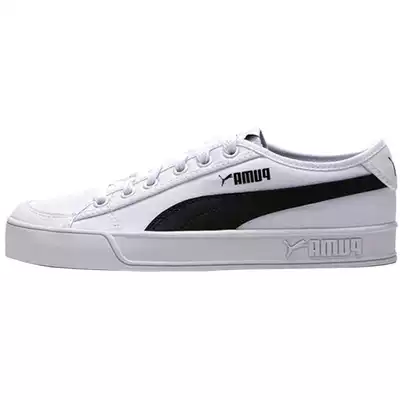 韩国代购puma 彪马 Smash V2 Vulc Cv帆布鞋情侣小白鞋板鞋