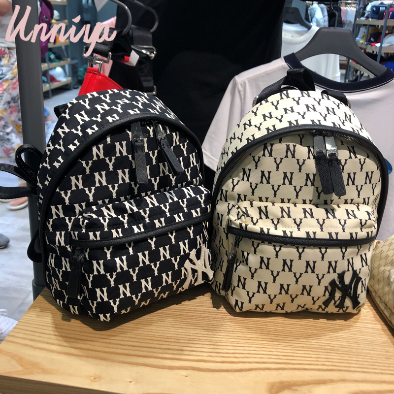 South Korea MLB counter new NY embroidery fashion all-match joint shoulder bag small backpack 32BG09911